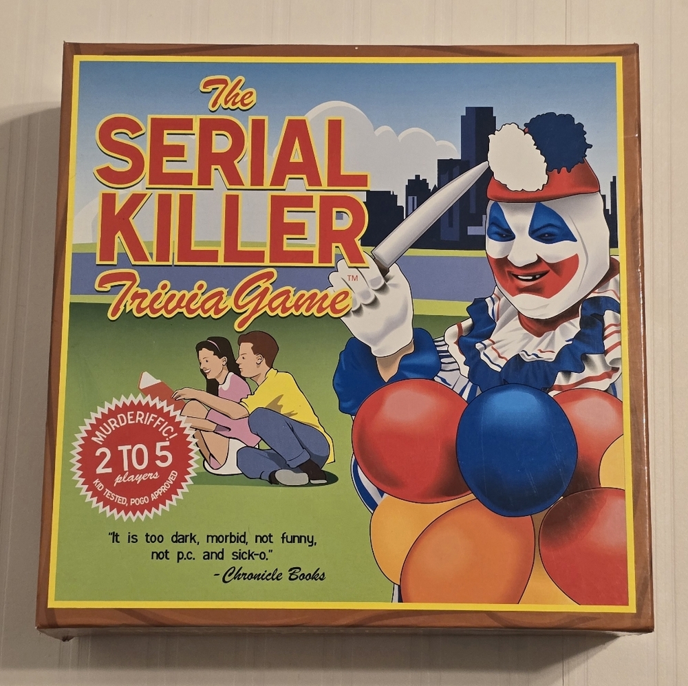 The Serial Killer Trivia Game Limited Edition